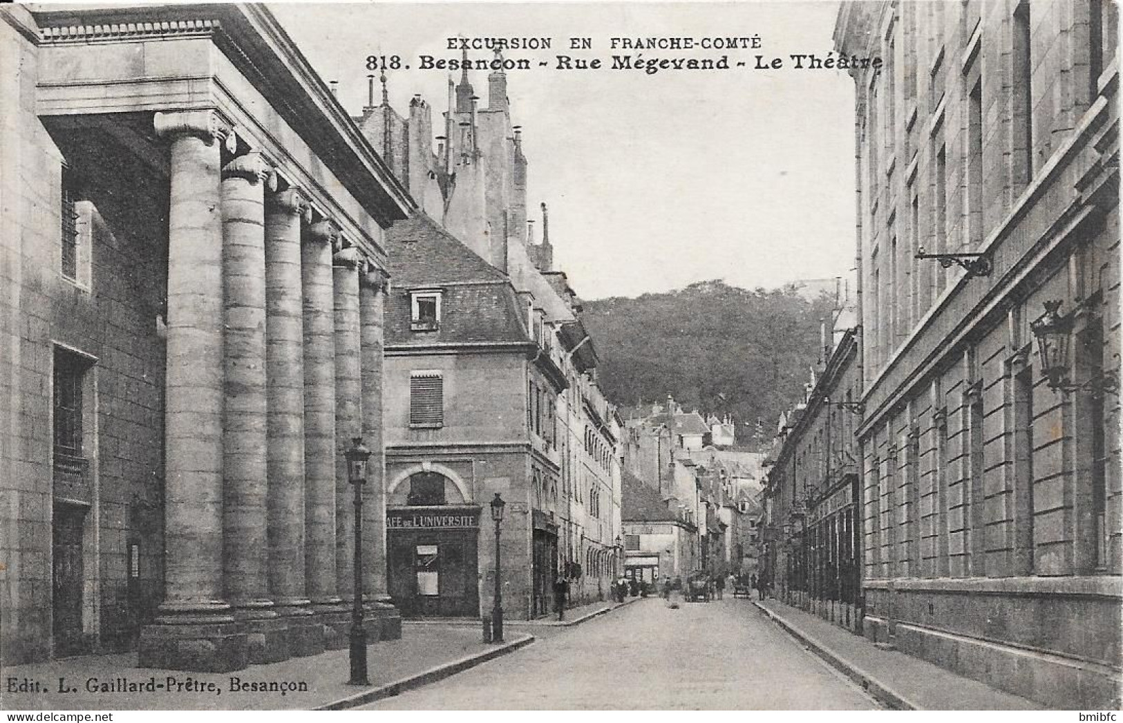 BESANÇON - Rue Mégevand - Le Théâtre - Besancon