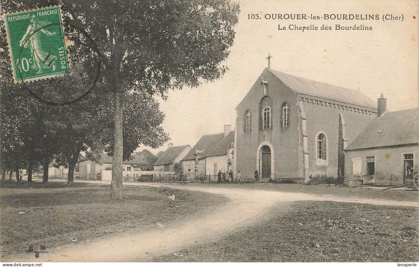 D4460 OUROUER LE BOURDELINS La Chapelle - Autres & Non Classés