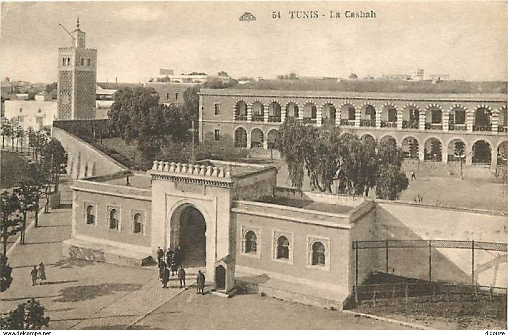 Tunisie - Tunis - La Casbah - Animée - CPA - Carte Neuve - Voir Scans Recto-Verso - Tunesien