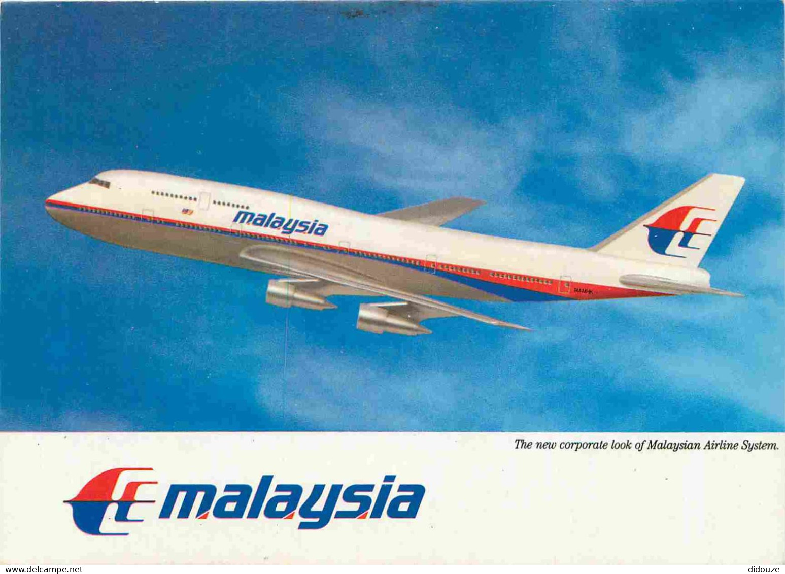 Aviation - Avions - Compagnie Aérienne Malaysia Airline - CPM - Voir Timbre - Voir Scans Recto-Verso - 1946-....: Modern Tijdperk