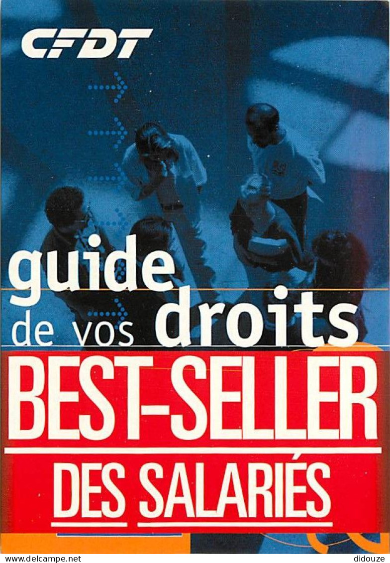 Publicite - CFDT - Guide De Vos Droites - Best-Seller Des Salariés - Carte Neuve - CPM - Voir Scans Recto-Verso - Werbepostkarten