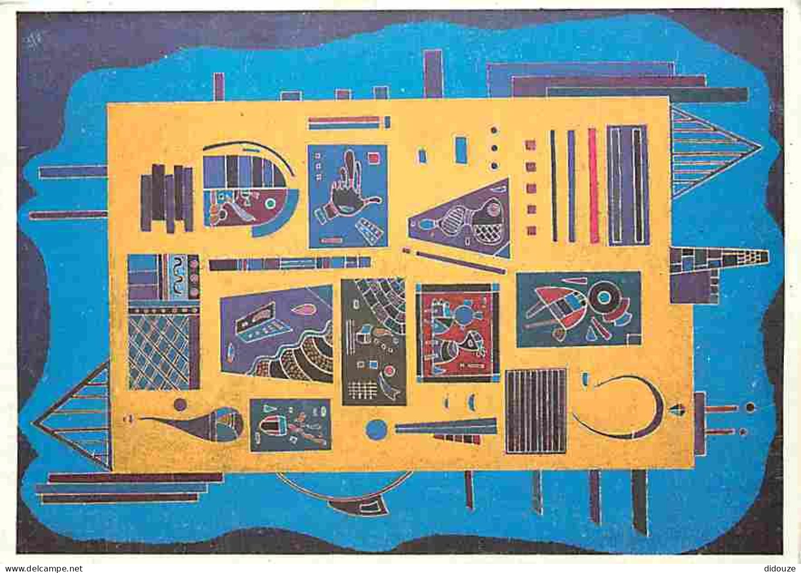 Art - Peinture - Wassily Kandinsky - Un Conglomérat - A Conglomerate - Carte Neuve - CPM - Voir Scans Recto-Verso - Peintures & Tableaux