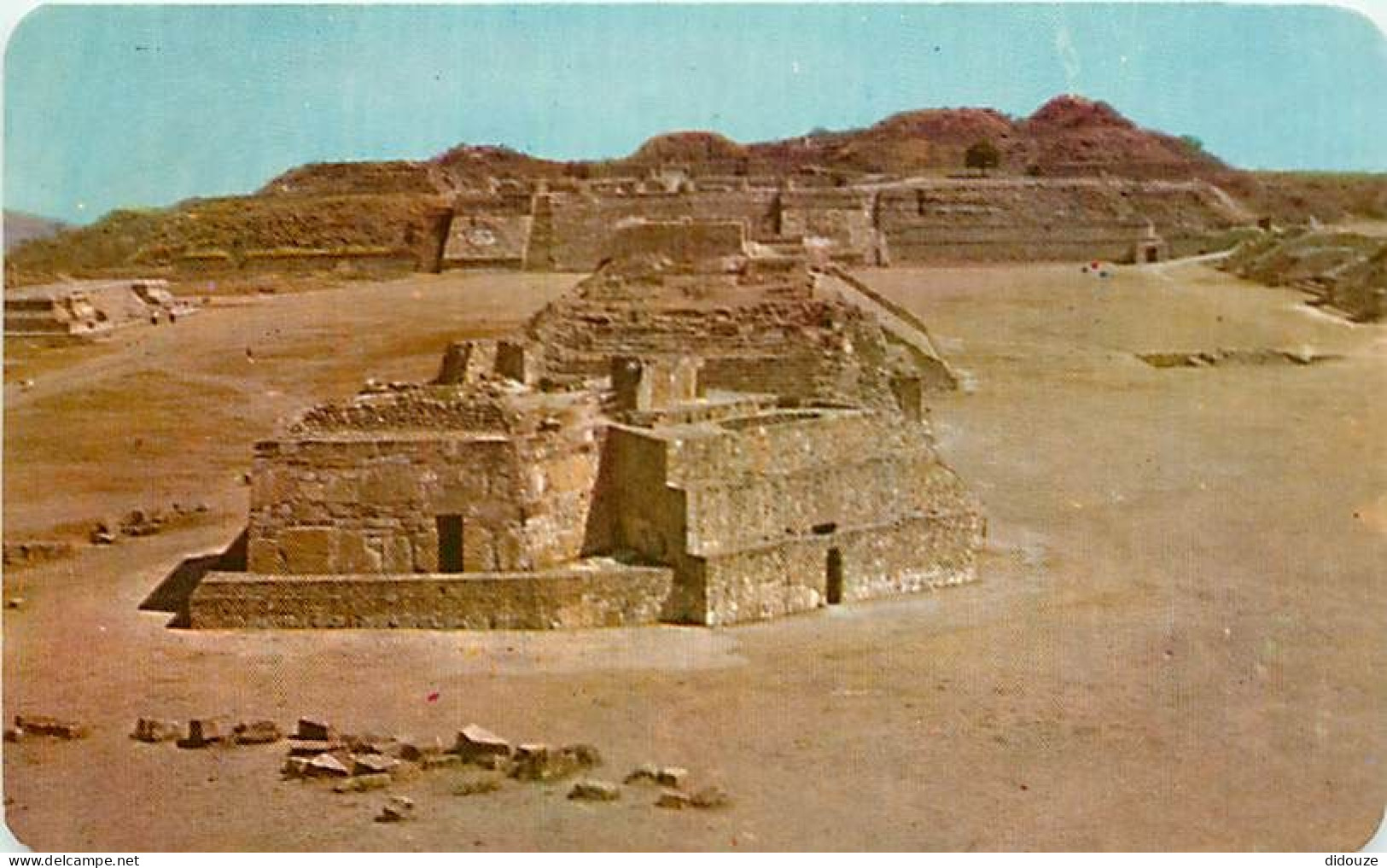 Mexique - Mexico - Monte Alban - Oaxaca - Vista A Las Ruinas - View At The Ruins - Vieilles Pierres - CPM - Voir Scans R - Mexico