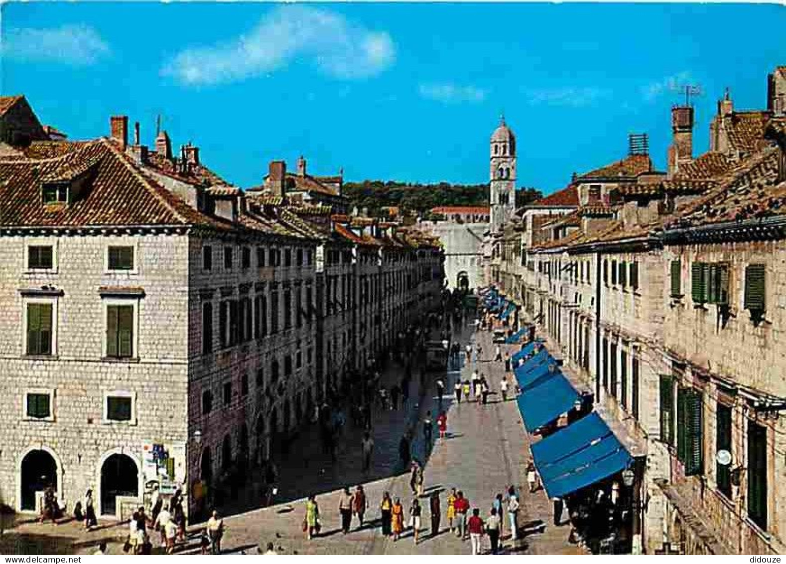 Croatie - Dubrovnik - Place Stradun - CPM - Voir Scans Recto-Verso - Croatie