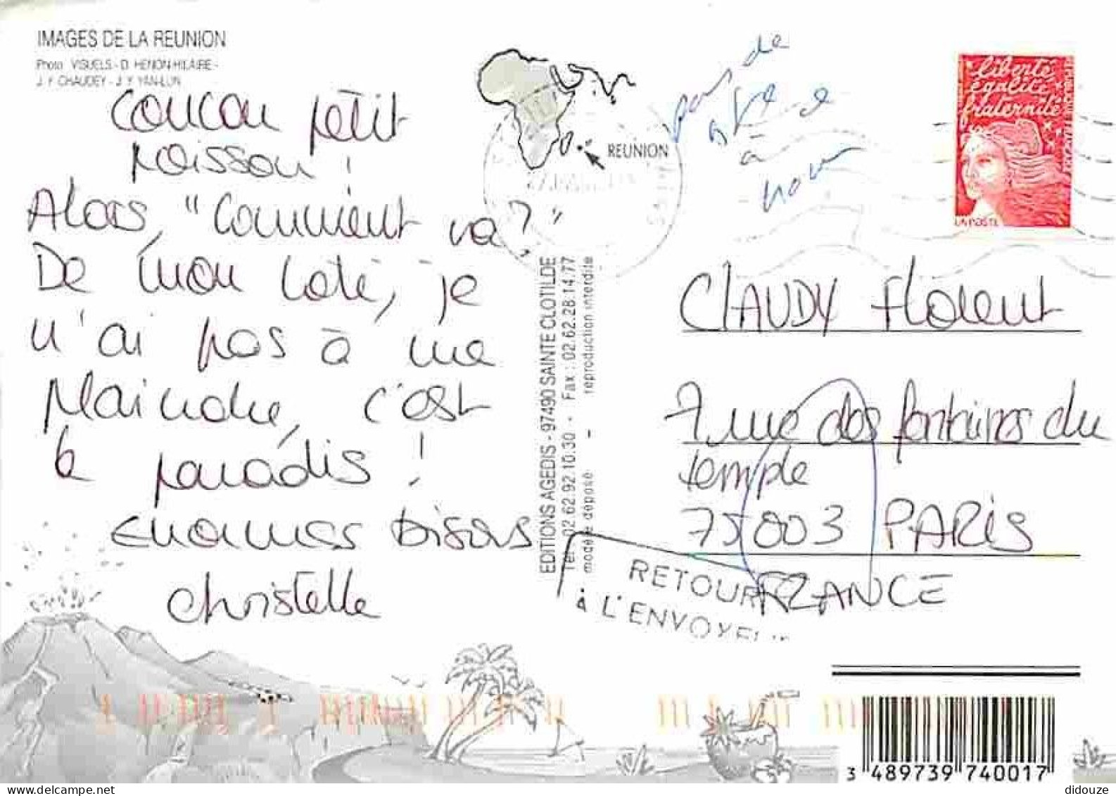 La Réunion - Multivues - CPM - Voir Scans Recto-Verso - Autres & Non Classés