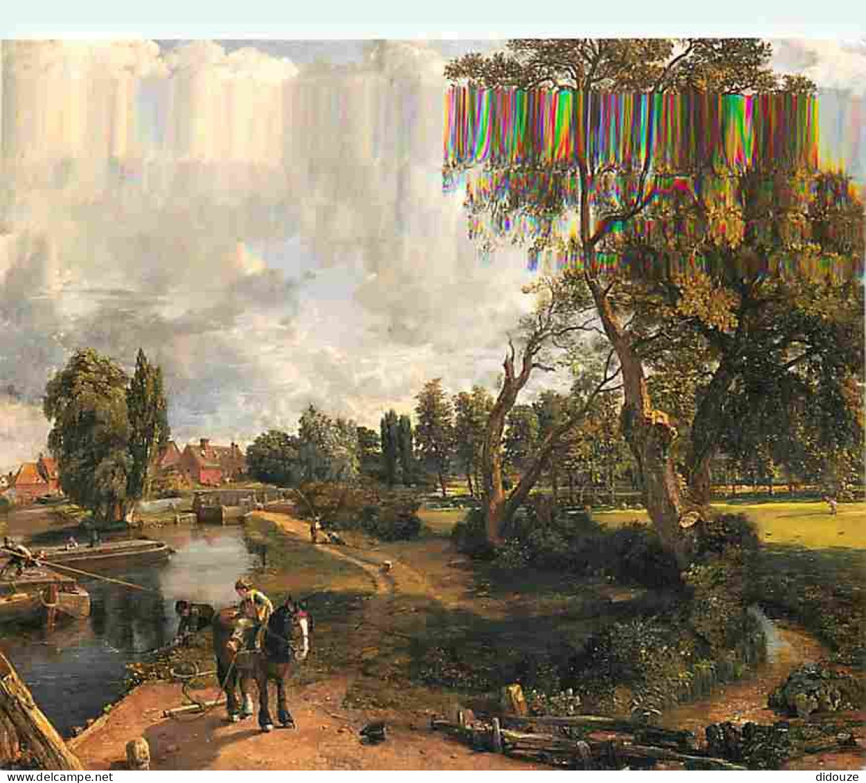 Art - Peinture - John Constable - Flatford Mill - CPM - Voir Scans Recto-Verso - Malerei & Gemälde