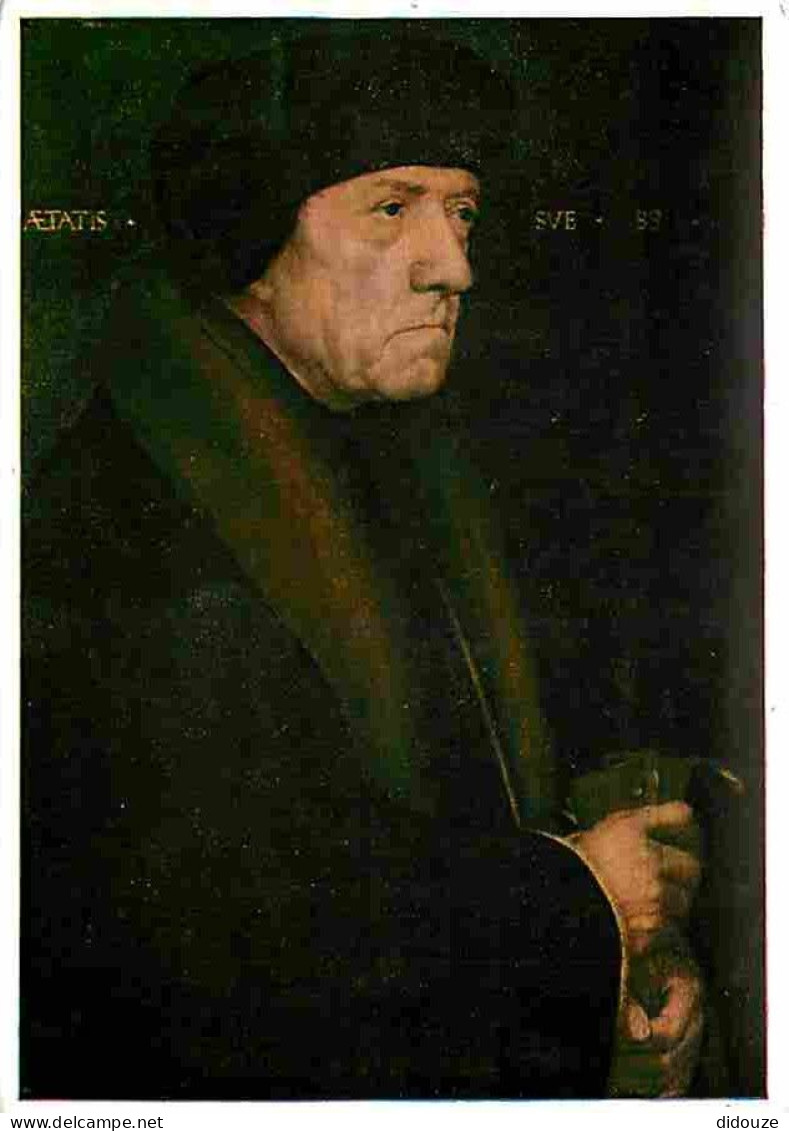 Art - Peinture - Hans Holbein - John Chambers Médecin Du Roi Henry VIII - CPM - Voir Scans Recto-Verso - Peintures & Tableaux