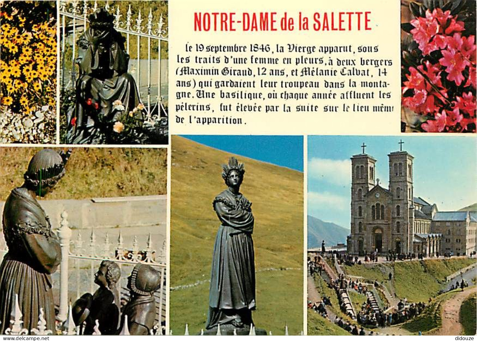 38 - La Salette - Sanctuaire Notre Dame De La Salette - Multivues - Carte Neuve - Lieu De Pèlerinage - CPM - Voir Scans  - La Salette