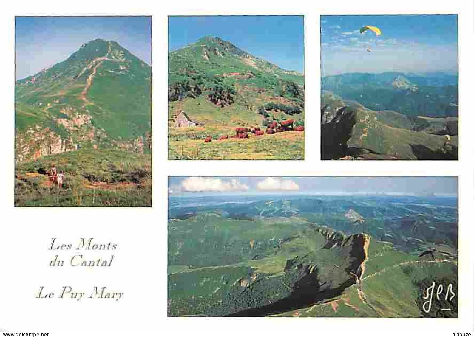 15 - Le Puy Mary - Multivues - Vaches - CPM - Voir Scans Recto-Verso - Altri & Non Classificati