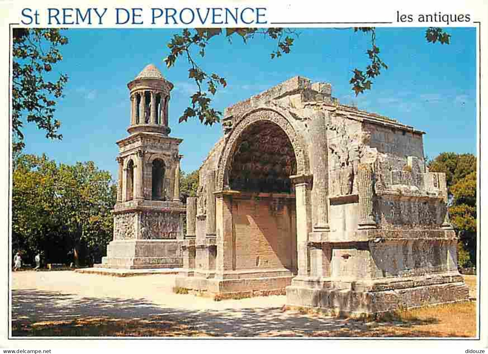 13 - Saint Remy De Provence - Plateau Des Antiques - Arc De Triomphe Et Mausolée - Flamme Postale - CPM - Voir Scans Rec - Saint-Remy-de-Provence