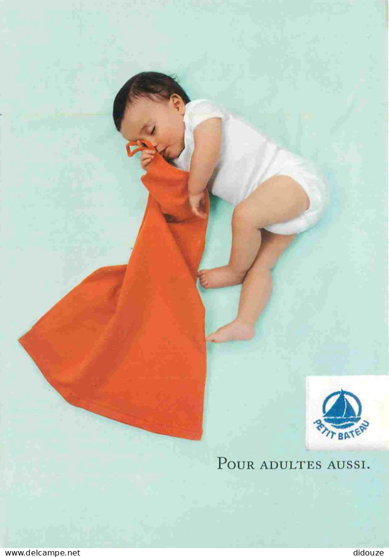 Enfants - Image - Carte Publicitaire - Petit Bateau - CPM - Voir Scans Recto-Verso - Andere & Zonder Classificatie
