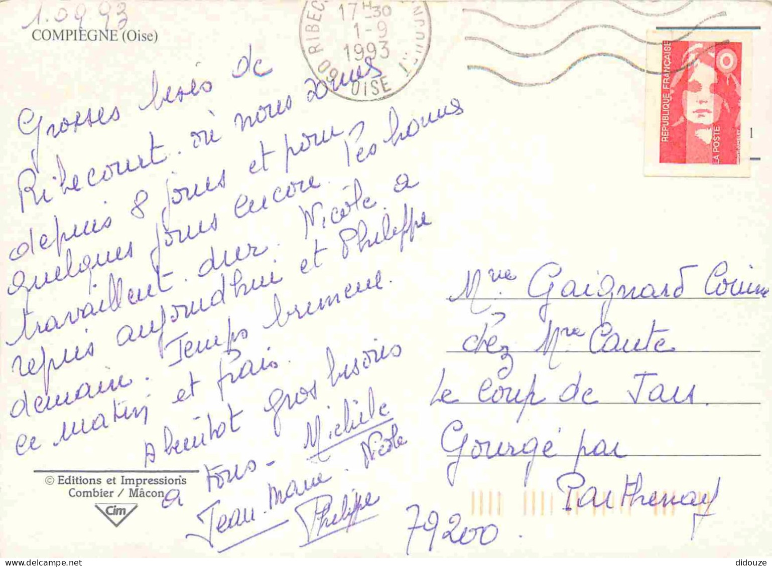 60 - Compiègne - Multivues - CPM - Voir Scans Recto-Verso - Compiegne