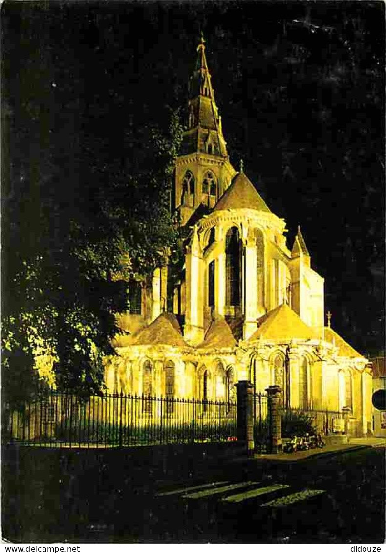 21 - Semur En Auxois - Les Illuminations - L'abside De La Collégiale Notre Dame - CPM - Voir Scans Recto-Verso - Semur