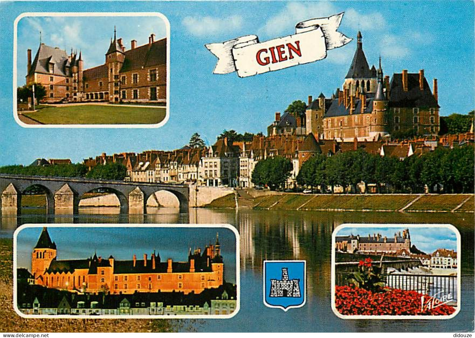 45 - Gien - Multivues - Blasons - CPM - Voir Scans Recto-Verso - Gien