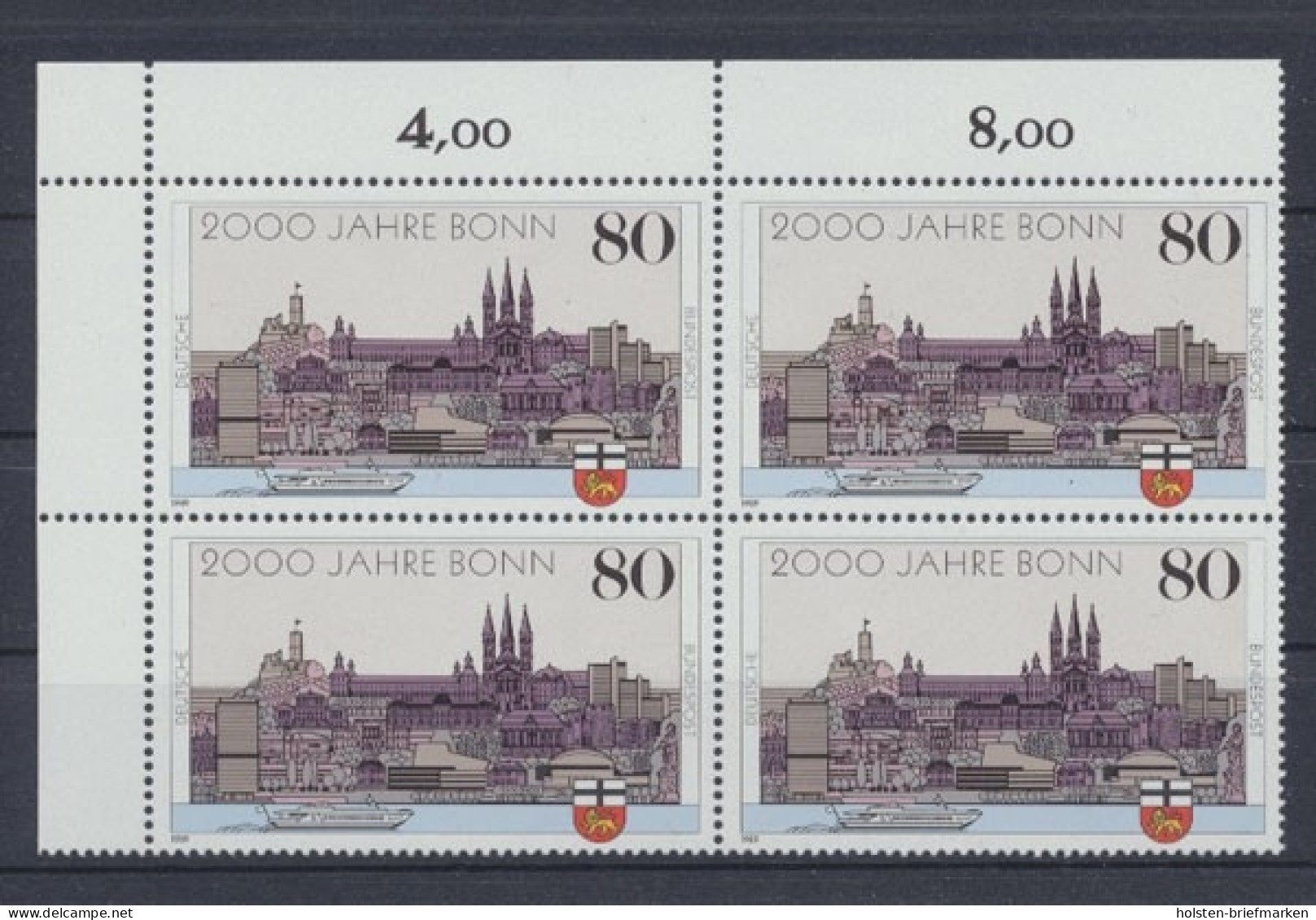 Deutschland (BRD),, MiNr. 1402, Ecke Links Oben, Postfrisch - Unused Stamps