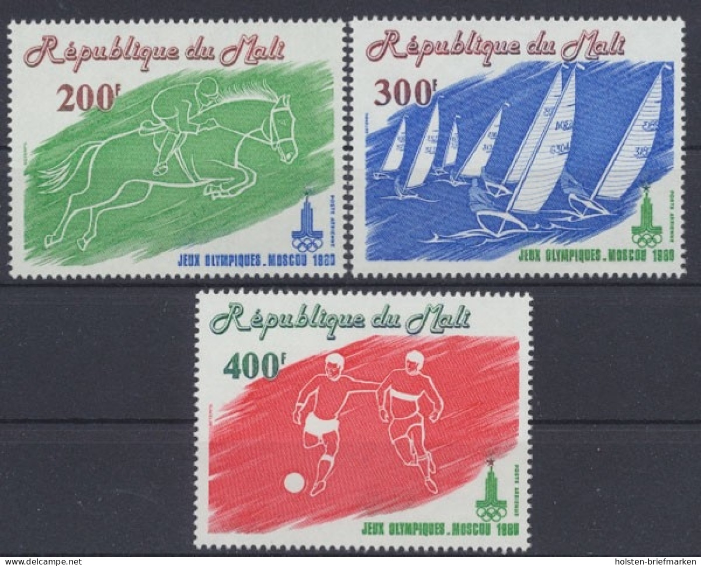 Mali, MiNr. 755-757, Postfrisch - Mali (1959-...)