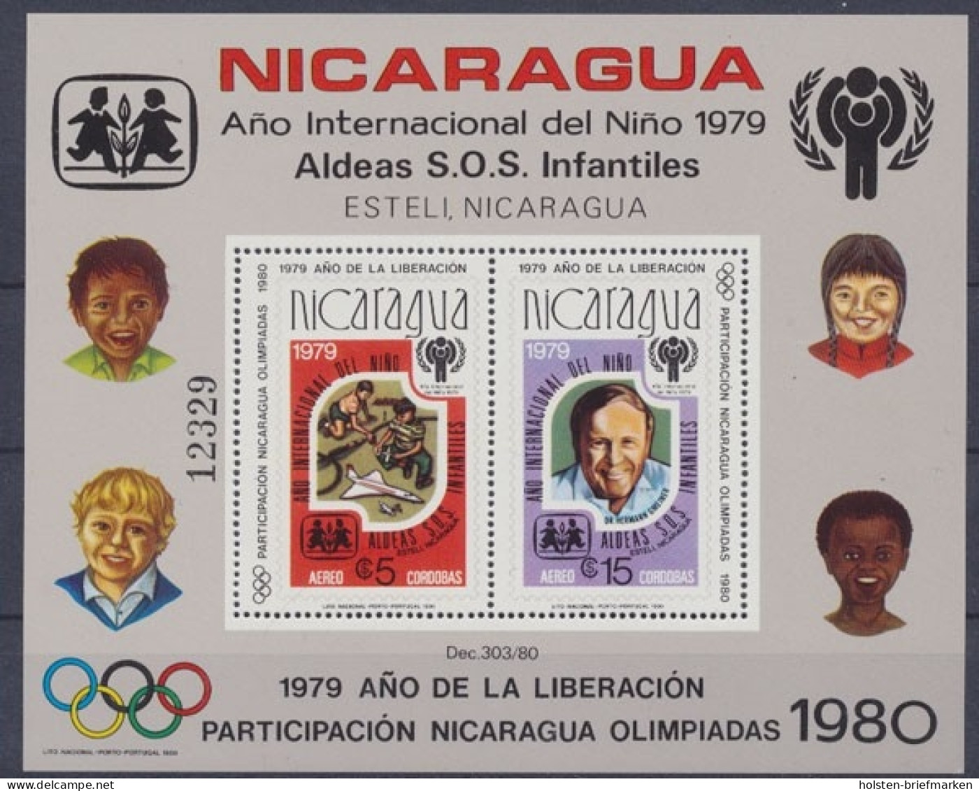 Nicaragua, MiNr. Block 110 A, Postfrisch - Nicaragua