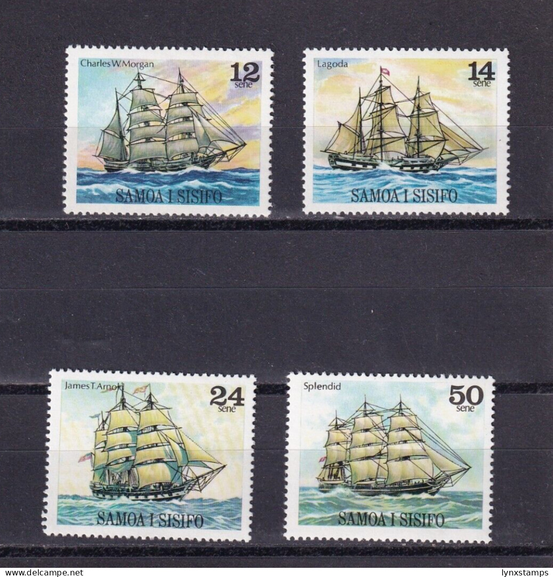 SA02 Samoa 1979 Sailing Ships Mint Stamps - Samoa