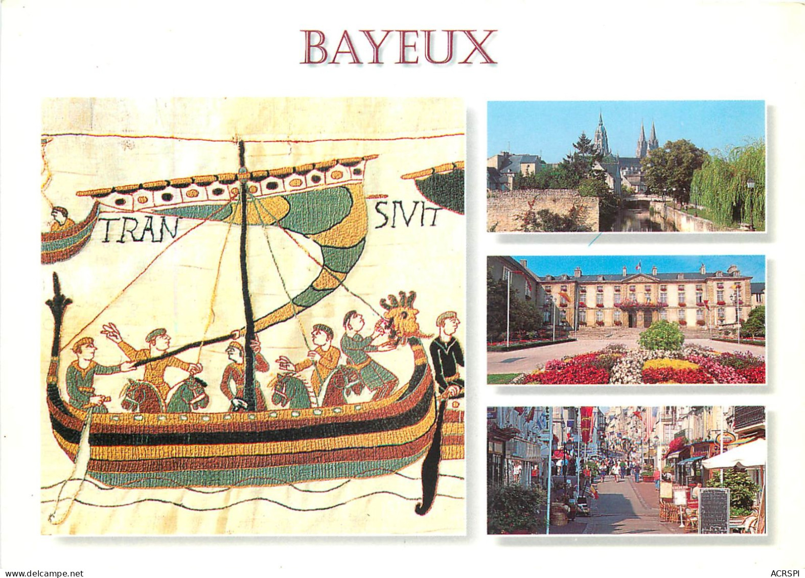 BAYEUX Tapisserie De Bayeux Les Bords De L Aure 19(scan Recto-verso) MC2400 - Bayeux