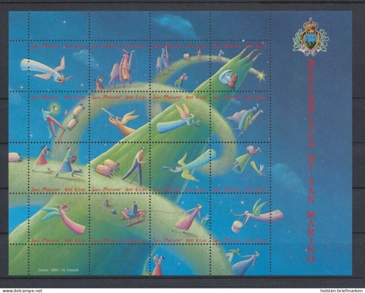 San Marino, MiNr. 1982-1997 Kleinbogen, Postfrisch - Sonstige & Ohne Zuordnung