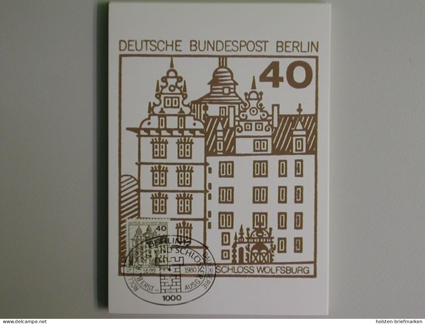 Berlin, Michel Nr.614-636, Maximumkarten - Maximum Cards