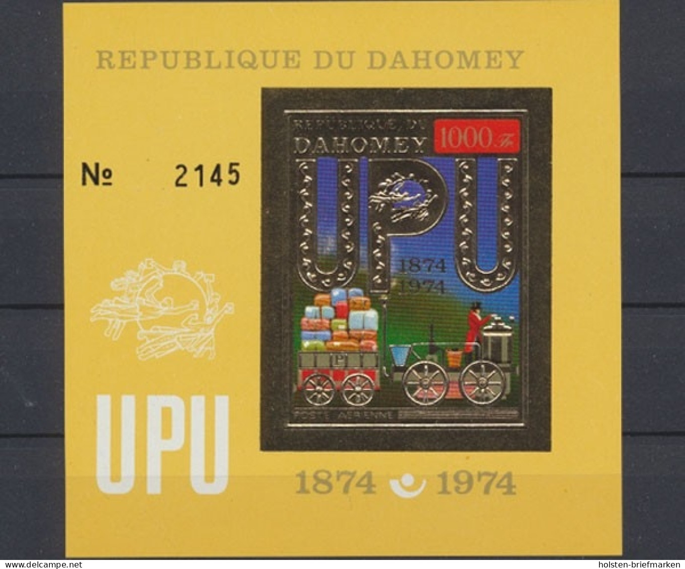 Dahomey, Michel Nr. Block 41 B, Postfrisch - Benin - Dahomey (1960-...)