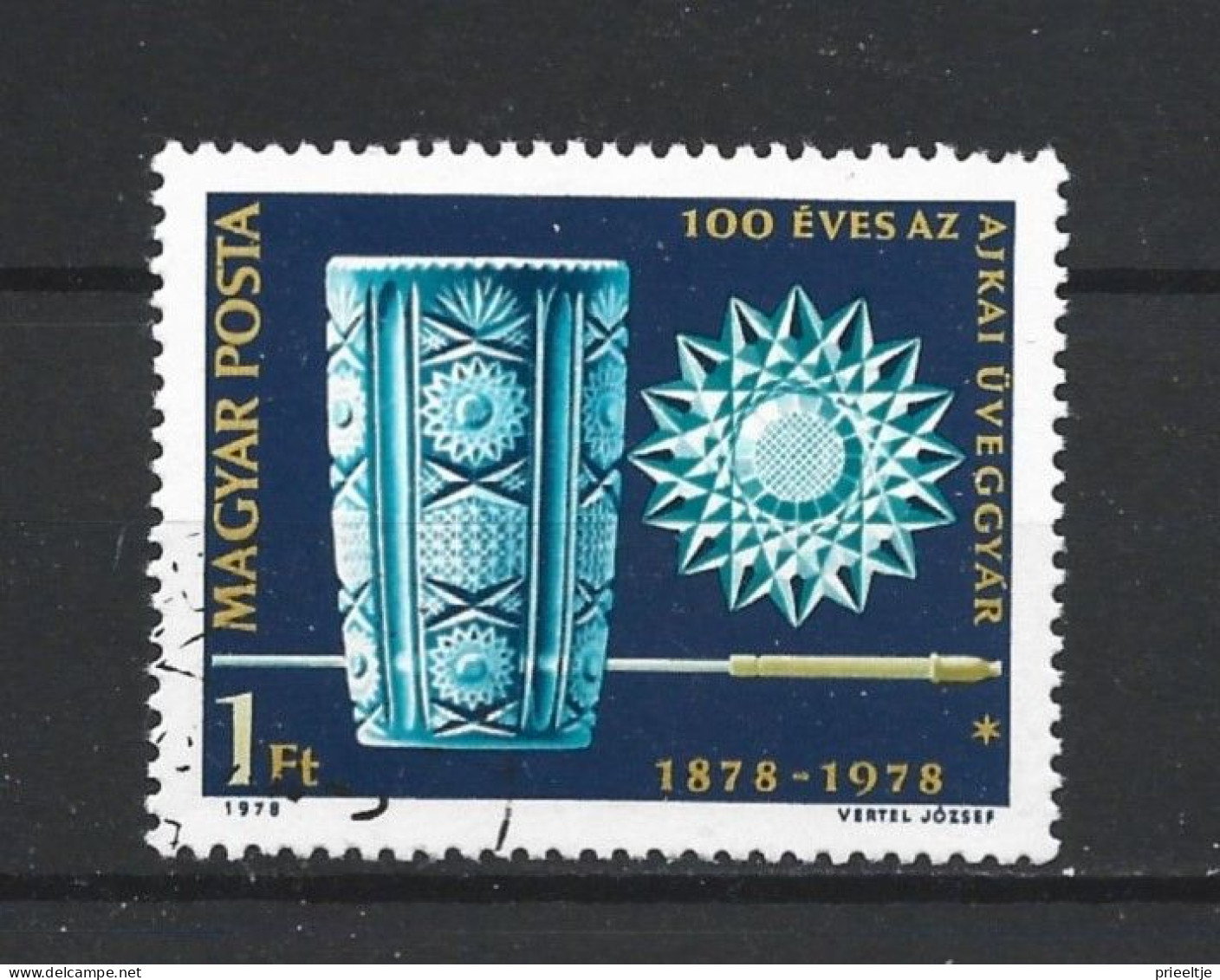 Hungary 1978 Ajka Glassworks Y.T. 2609 (0) - Used Stamps