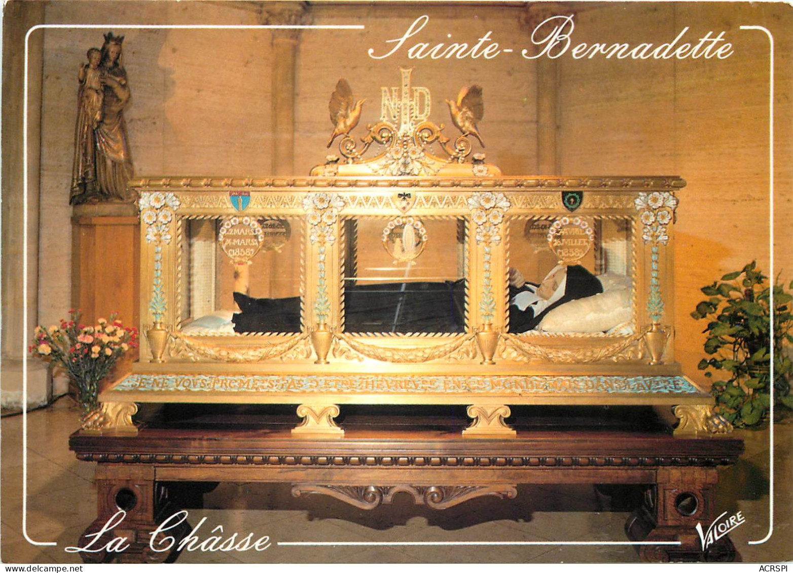NEVERS Sainte Bernadette Dans Sa Chasse 21(scan Recto-verso) MC2420 - Nevers