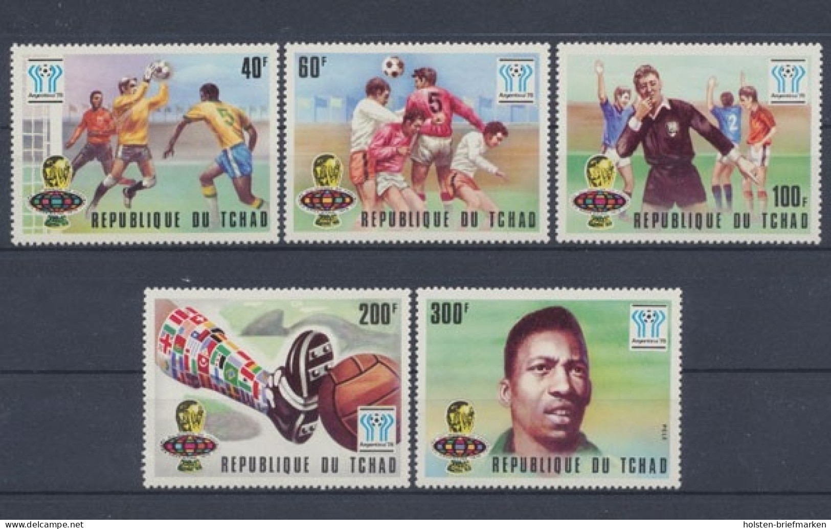 Tschad, Michel Nr. 811-815, Postfrisch - Chad (1960-...)