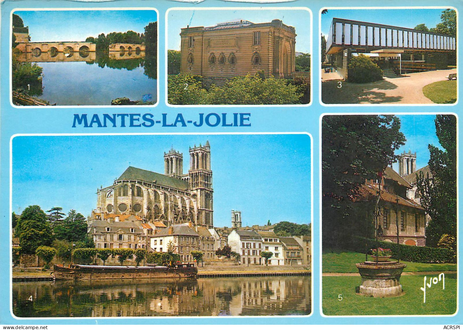 MANTES La Jolie Le Pont Le Musee Duhamel 28(scan Recto-verso) MC2450 - Mantes La Jolie