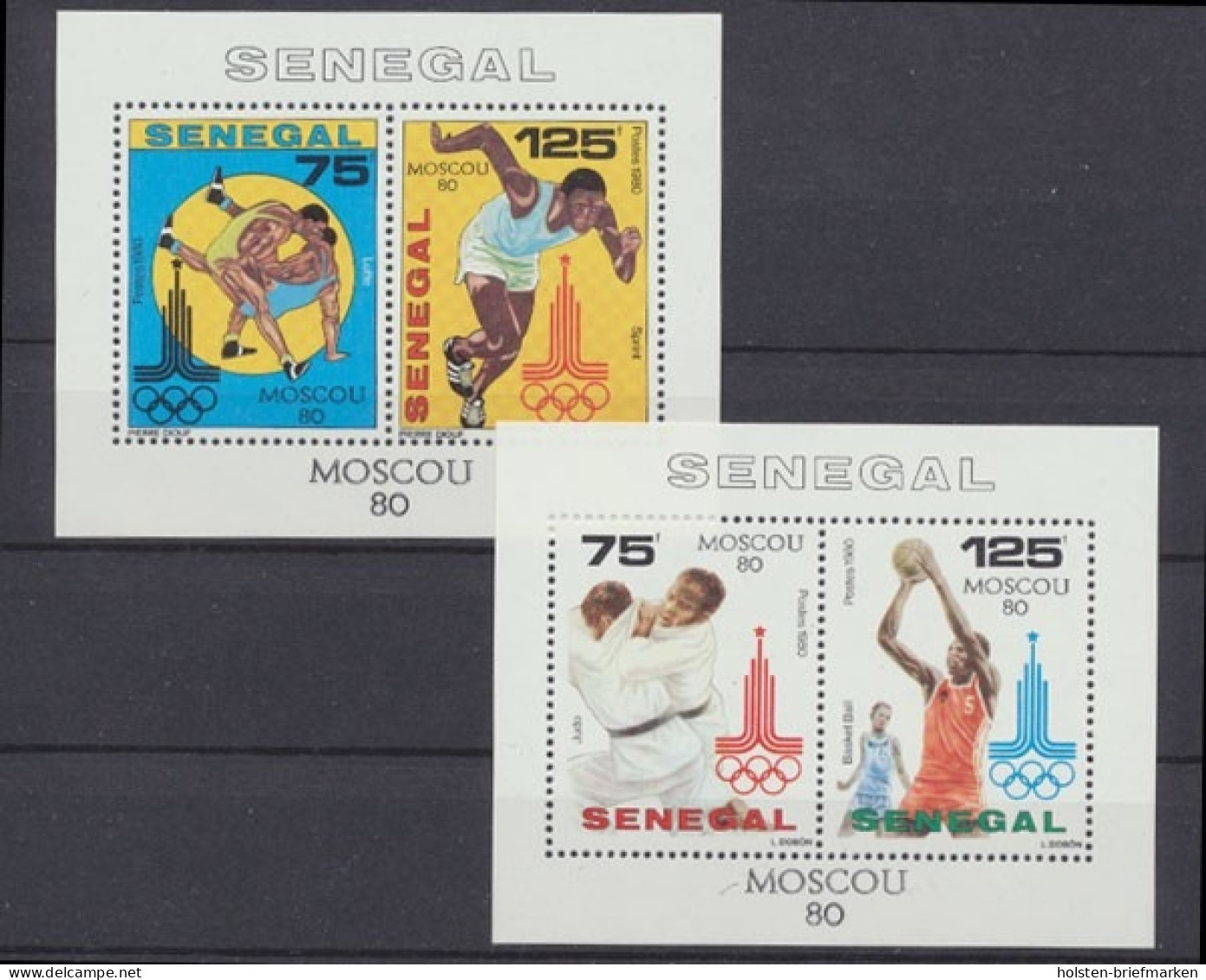 Senegal, MiNr. Block 38+39, Postfrisch - Senegal (1960-...)