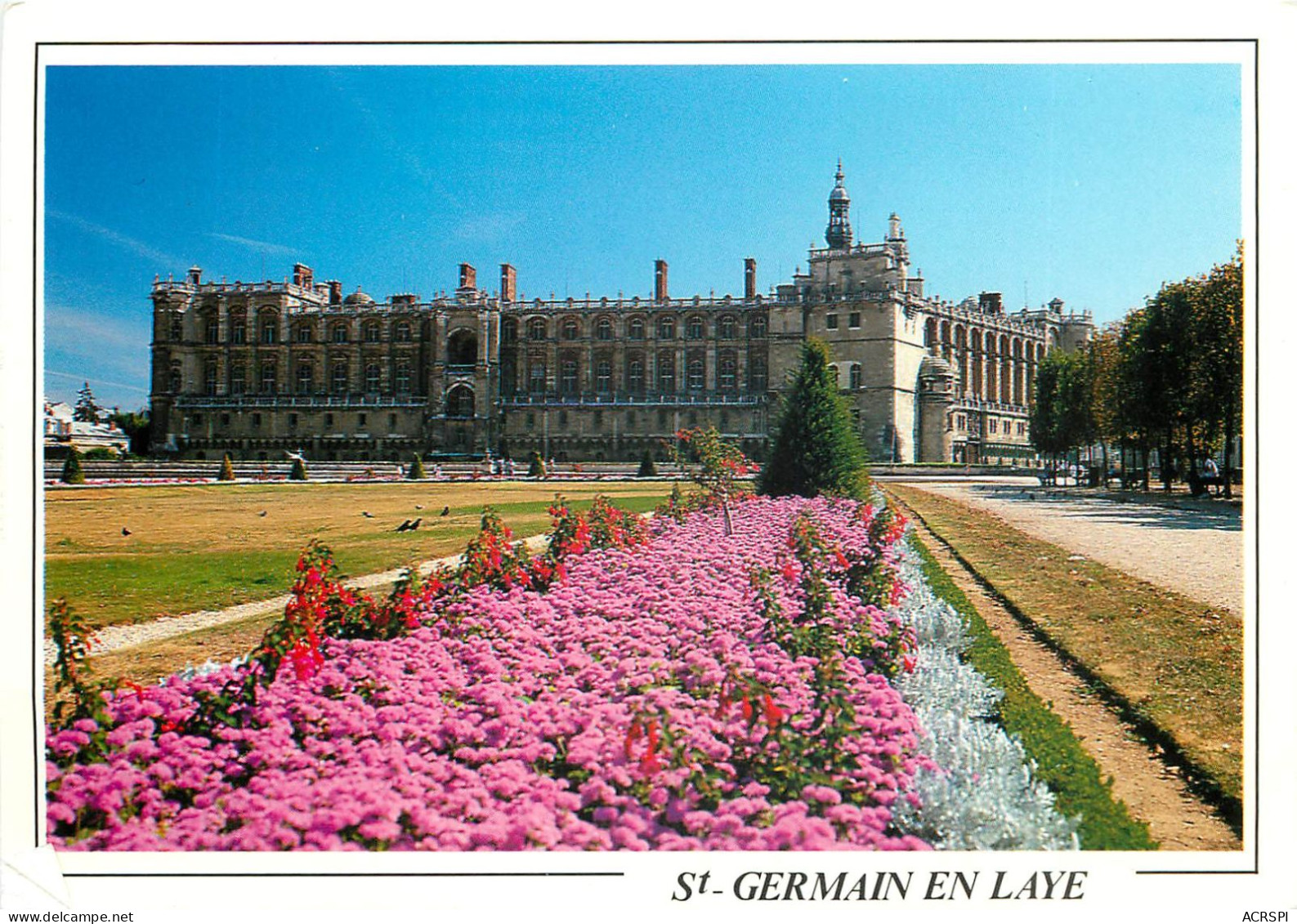 SAINT GERMAIN EN LAYE Le Chateau Et Le Parc 12(scan Recto-verso) MC2449 - St. Germain En Laye