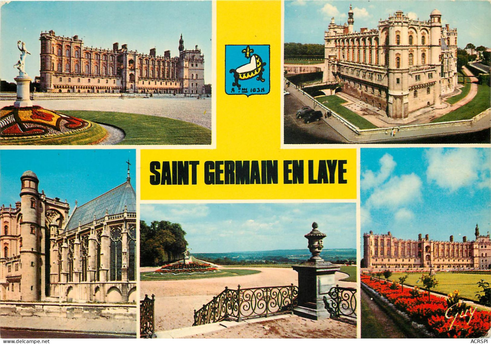 SAINT GERMAIN EN LAYE Divers Aaspects Du Chateau 10(scan Recto-verso) MC2449 - St. Germain En Laye