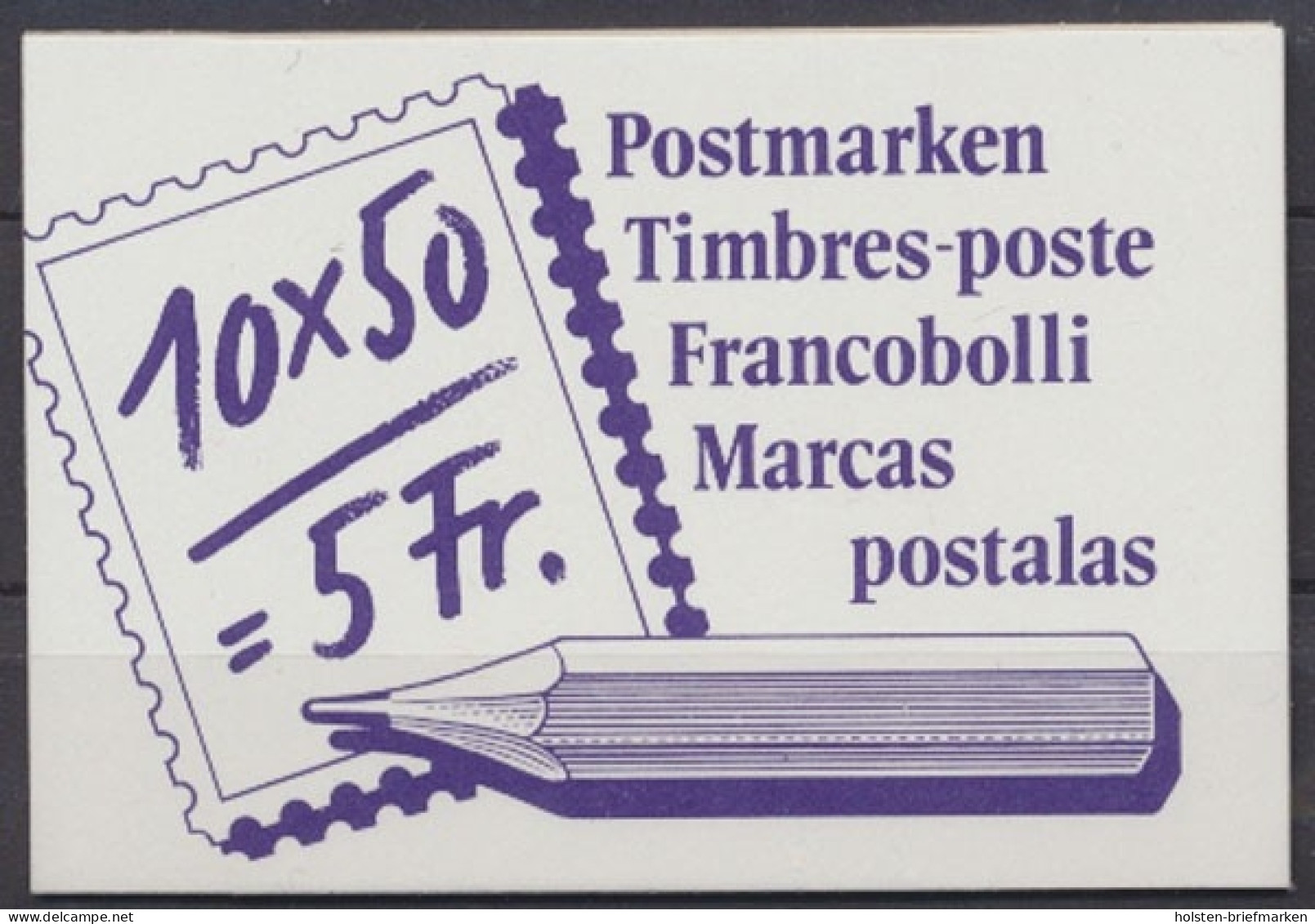Schweiz, MiNr. MH 0-84, Postfrisch - Booklets