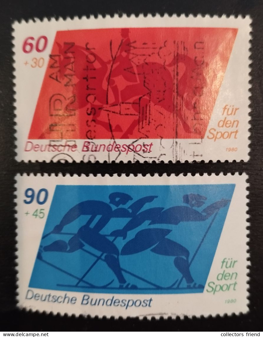 Germany - 1980 - # 1677 - Sport - Ski + Horses - Used - Ski