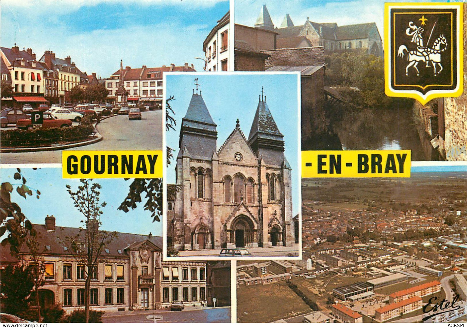 GOURNAY EN BRAY La Place Nationale 3(scan Recto-verso) MC2473 - Gournay-en-Bray