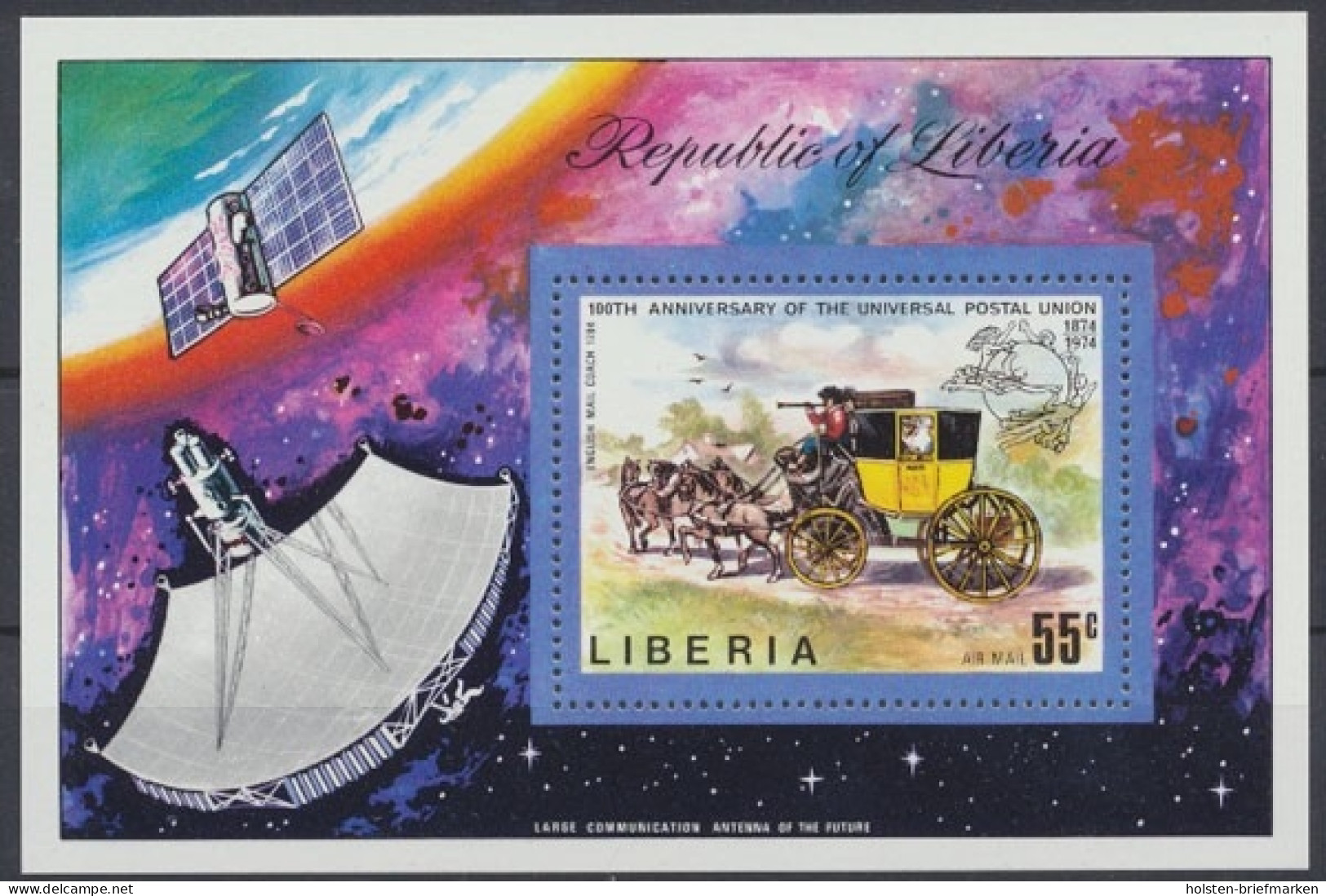 Liberia, MiNr. Block 70, Postfrisch - Liberia