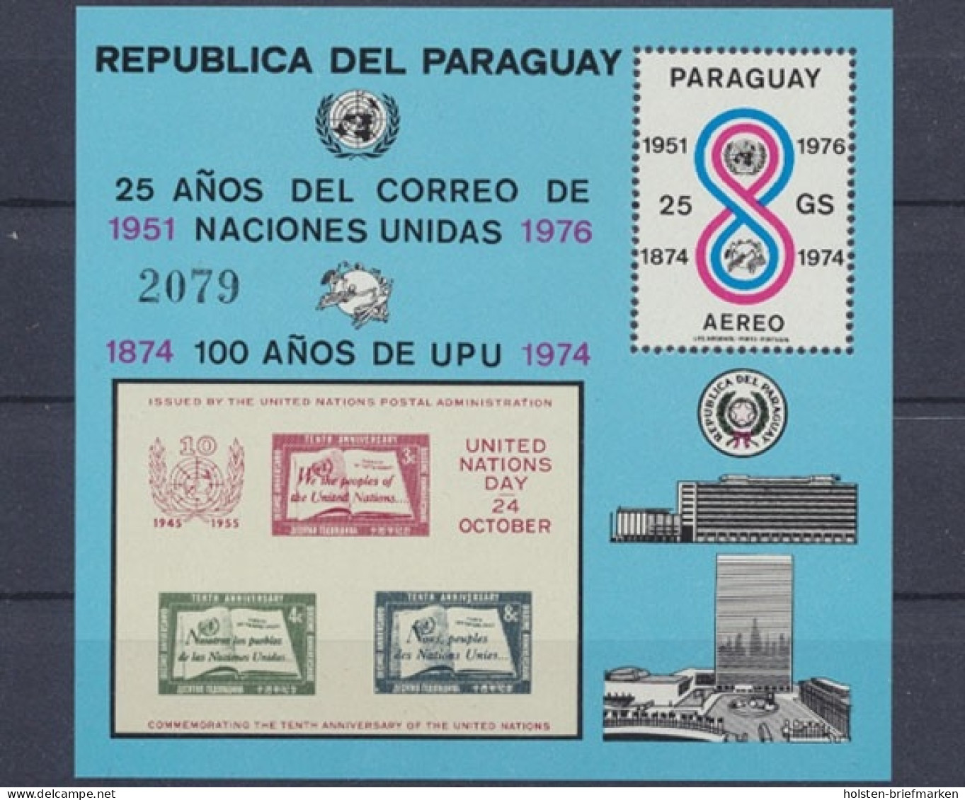 Paraguay, Michel Nr. Block 283, Postfrisch - Paraguay