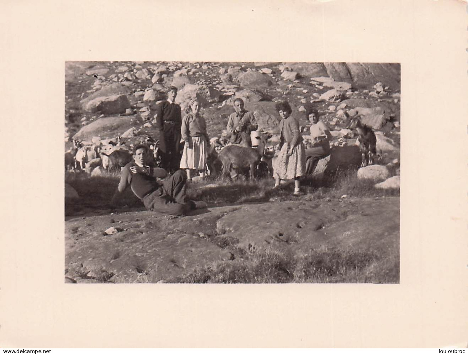 ALPES VALLEE DES MERVEILLES  ALPINISME  PHOTO ORIGINALE  11X8 CM - Lugares