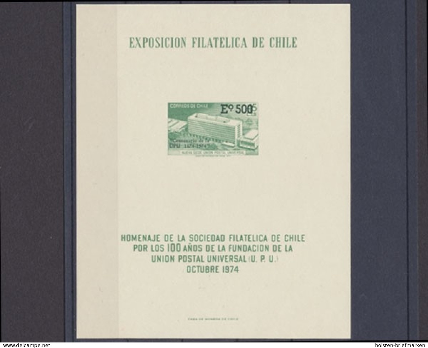 Chile, Michel Nr. 796 O.G., Ungebraucht - Cile