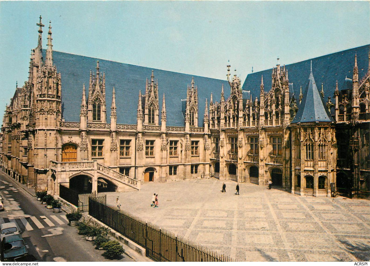 ROUEN Palais De Justice Bati Sous Louis XII Pour Abriter Le Pparlement De Normandie 30(scan Recto-verso) MC2491 - Rouen
