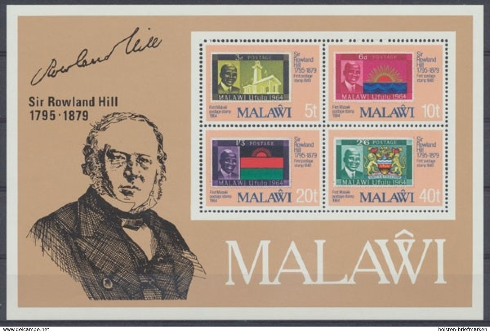 Malawi, Michel Nr. Block 56, Postfrisch - Malawi (1964-...)