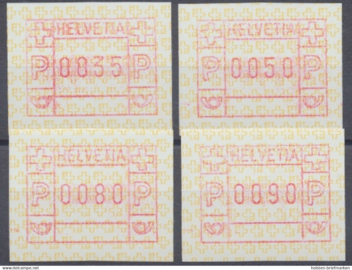 Schweiz - Automatenmarken, Michel Nr. 4, Postfrisch - Automatic Stamps