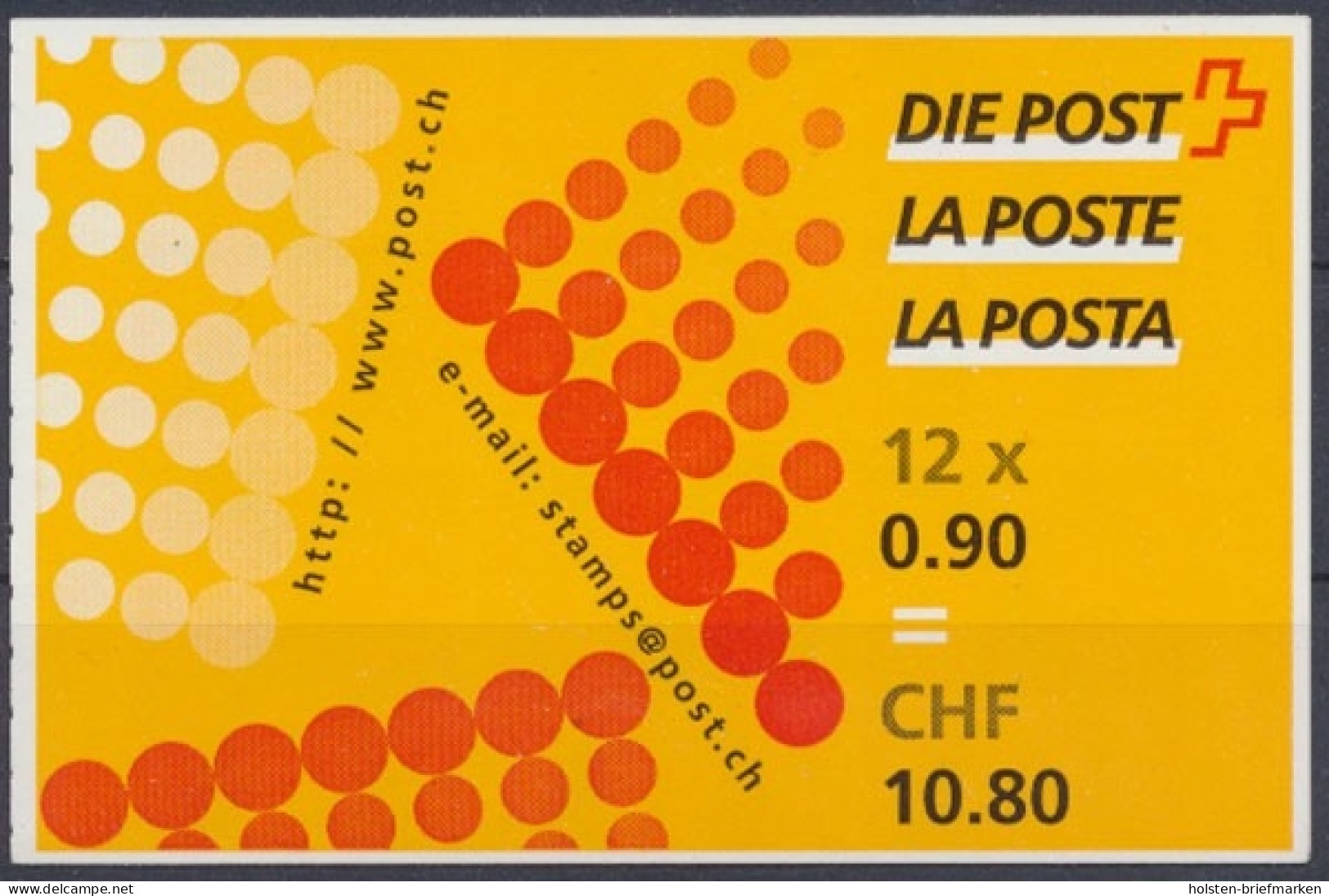 Schweiz, MiNr. MH 0-123, Postfrisch - Booklets