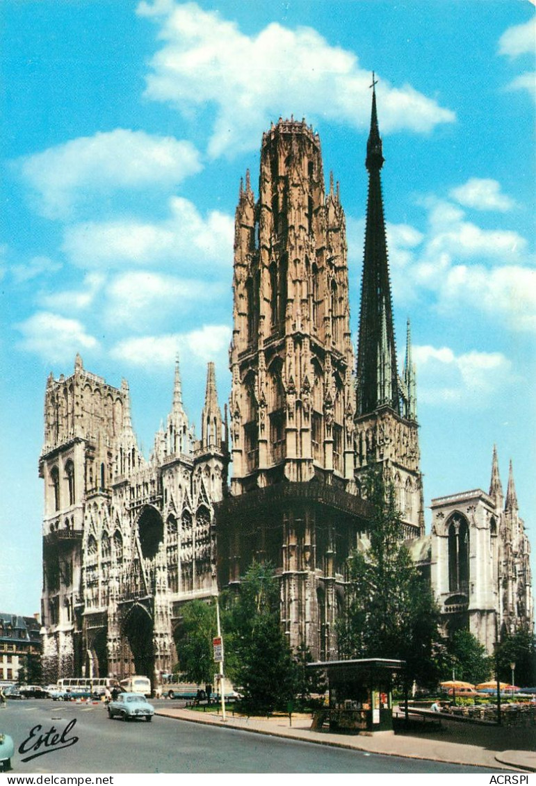 ROUEN La Cathedrale Notre Dame 19(scan Recto-verso) MC2497 - Rouen