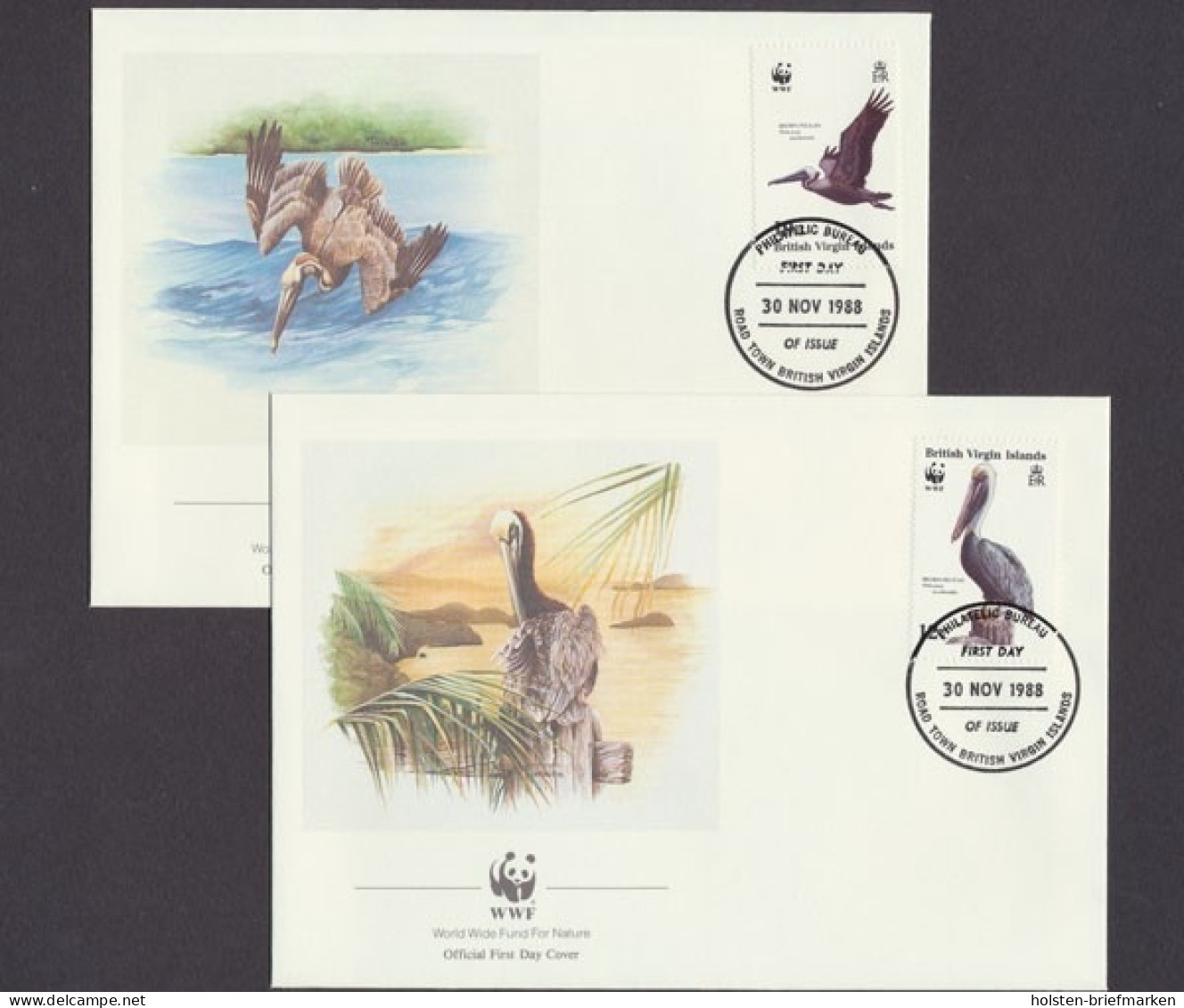 Jungferninseln, MiNr. 637-640, FDC - America (Other)