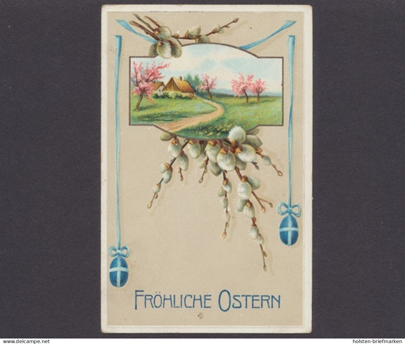 Fröhliche Ostern, Frühlingslandschaft - Pâques