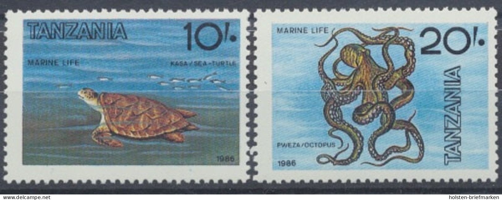 Tansania, Michel Nr. 339-340, Postfrisch - Tanzania (1964-...)