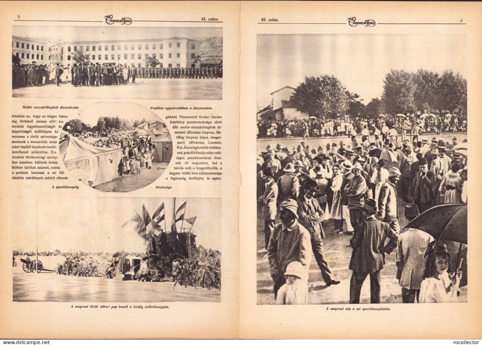 Az Érdekes Ujság 43/1916 Z484N - Géographie & Histoire