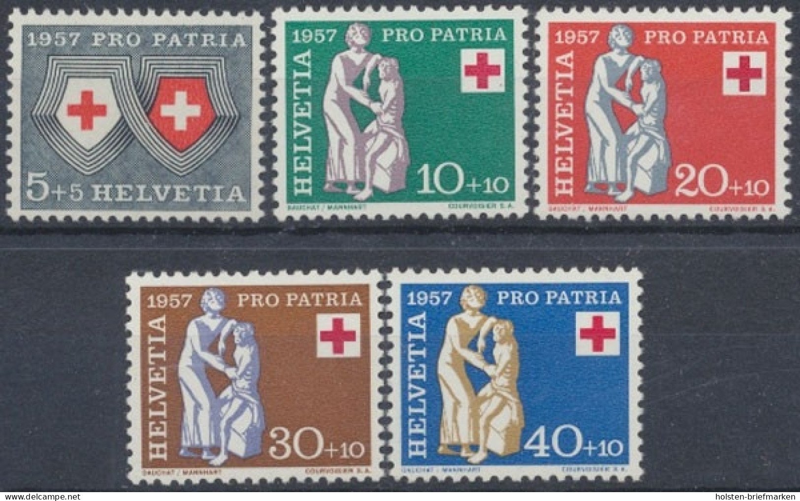 Schweiz, MiNr. 641-645, Postfrisch - Nuevos